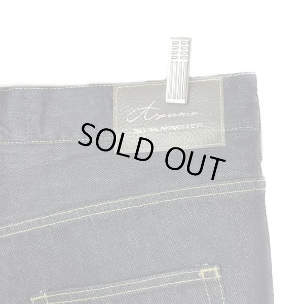 画像4: Azuma KURT'S WIDE JEANS (ONE WASH) INDIGO (4)