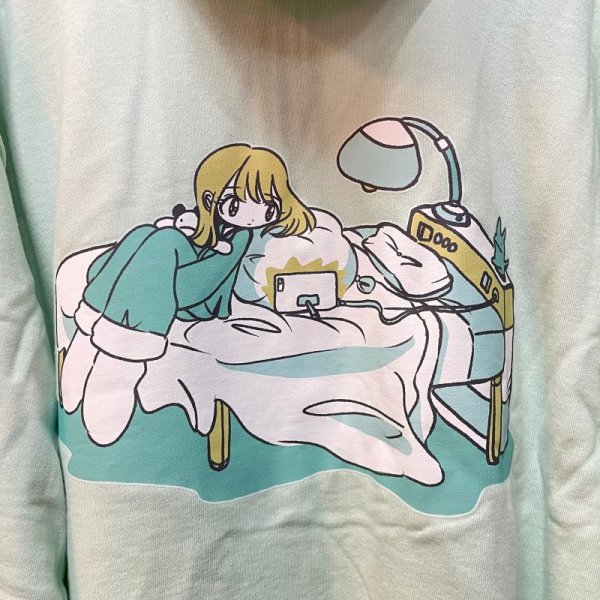 画像3: killremote ジップアップフーディ ライトグリーン (3)