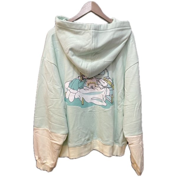 画像2: killremote ジップアップフーディ ライトグリーン (2)