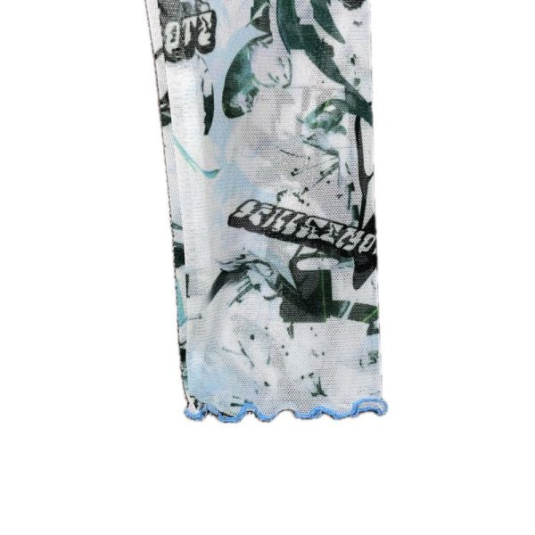 画像3: killremote　シースルーハイネックカットソー　アイスブルー (3)