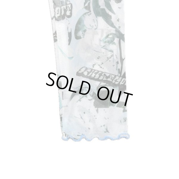 画像3: killremote　シースルーハイネックカットソー　アイスブルー (3)