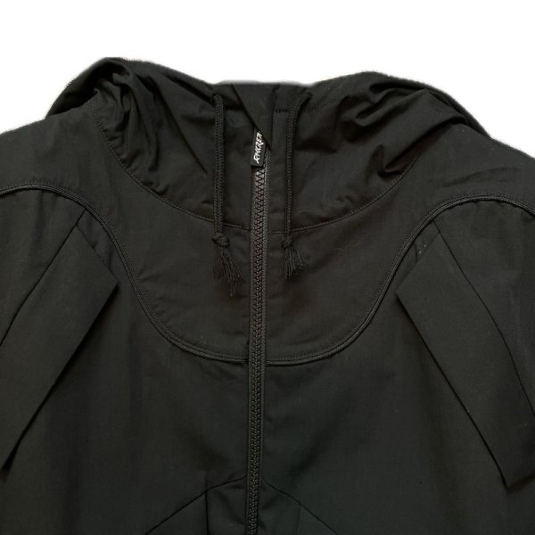 画像2: killremote　切り替えナイロンブルゾン　ブラック (2)