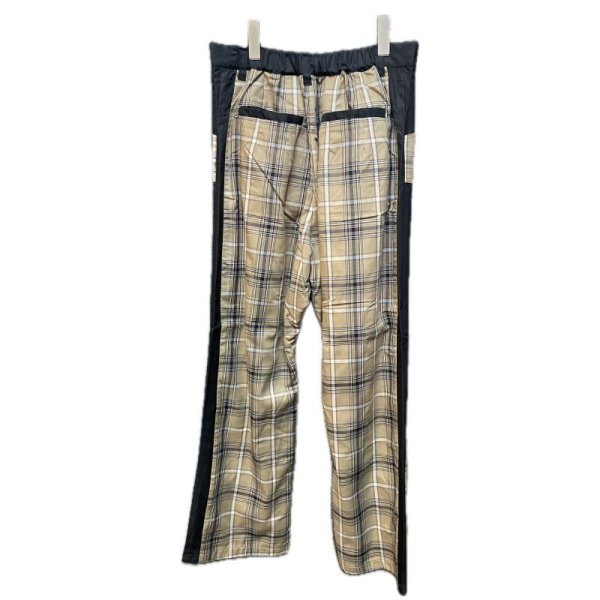 画像2: killremote　チェックパンツ　ベージュ (2)