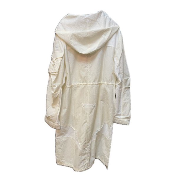 画像4: killremote　切り替えロングコート　ホワイト (4)