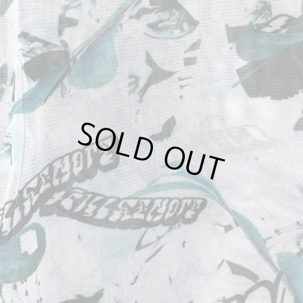 画像4: killremote　シースルーハイネックカットソー　アイスブルー (4)