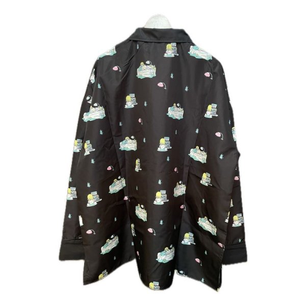 画像2: killremote　総柄シャツ　ブラック (2)