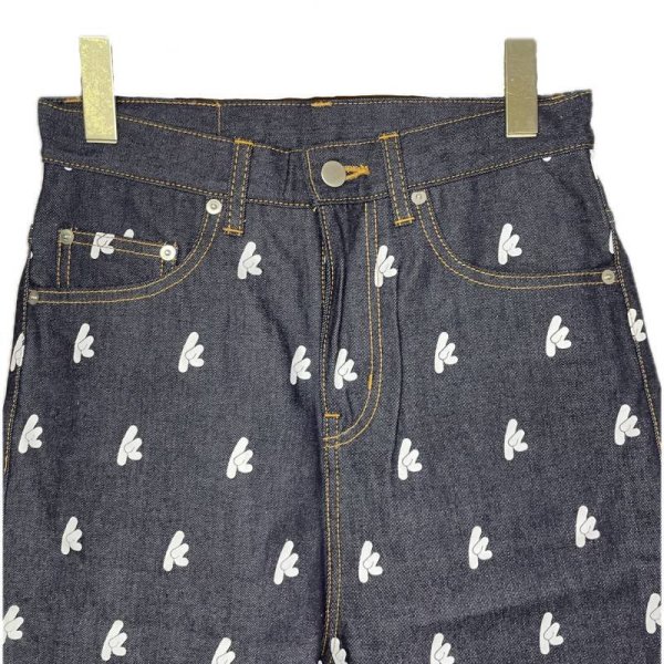 画像2: killremote　プリントデニムパンツ (2)
