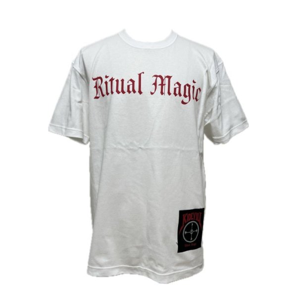 画像1: KIDILL KL827 PATCH T-SHIRT　WHITE (1)