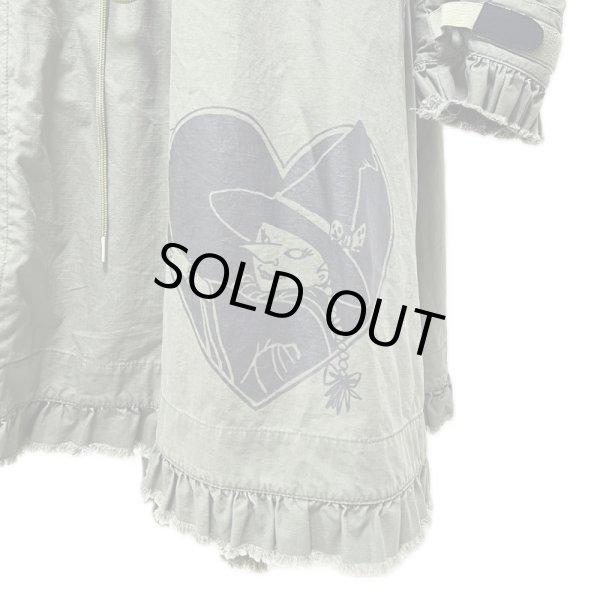 画像4: KIDILL 24SS　KL791 BUNNY MODS COAT　KHAKI GREEN (4)