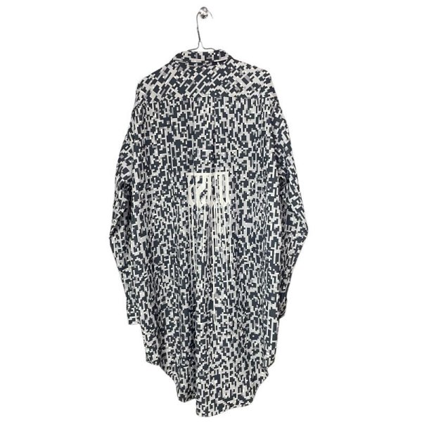 画像2: beauty:beast　PIXEL-CAMO SUPER LONG SHIRT JACKET　LEOPARD (2)