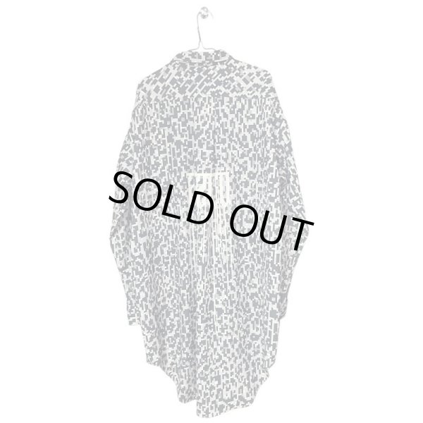 画像2: beauty:beast　PIXEL-CAMO SUPER LONG SHIRT JACKET　LEOPARD (2)