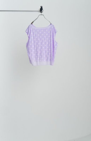 画像2: BODYSONG. 　SEAMLESS KNIT AZZM　PURPLE (2)