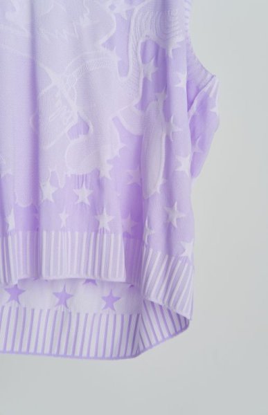 画像7: BODYSONG. 　SEAMLESS KNIT AZZM　PURPLE (7)