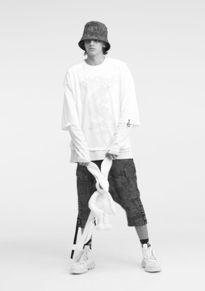 画像3: beauty:beast　DARK KNIGHT RABBIT PACK　WHITE (3)