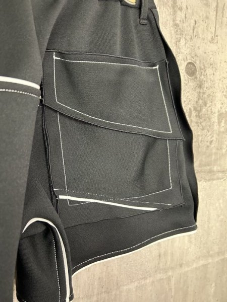 画像4: Ω　ジャージショーツ　ブラック (4)