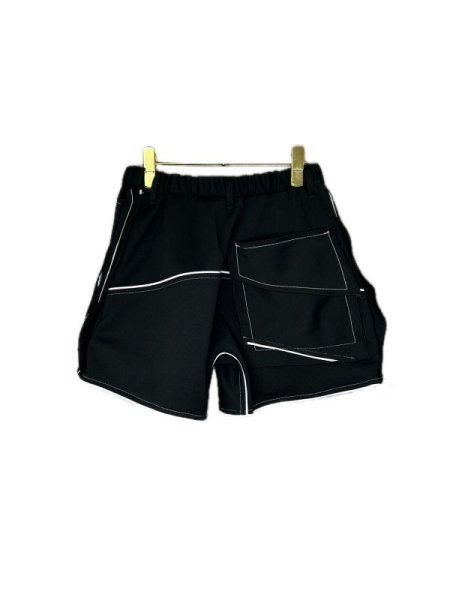 画像2: Ω　ジャージショーツ　ブラック (2)