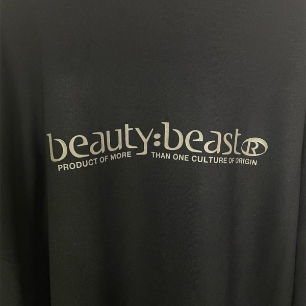画像4: beauty:beast　DARK KNIGHT CREWNECK SWEAT SHIRT　BLACK (4)