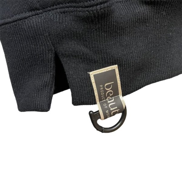 画像5: beauty:beast　DARK KNIGHT SLEEVE-LESS HOODED　BLACK (5)