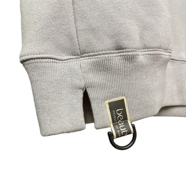 画像5: beauty:beast　bb-31005 DARK KNIGHT SLEEVE-LESS HOODED　L.GRAY (5)