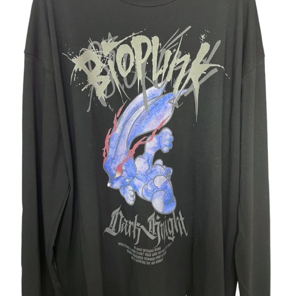 画像2: beauty:beast　DARK KNIGHT L/S TEE　BLACK (2)