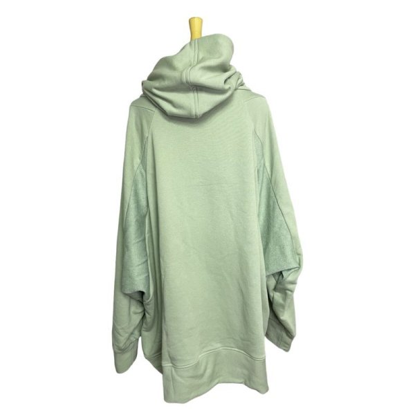 画像4: BALMUNG  ビッグパーカーファースト（プリント無し）　グリーン (4)