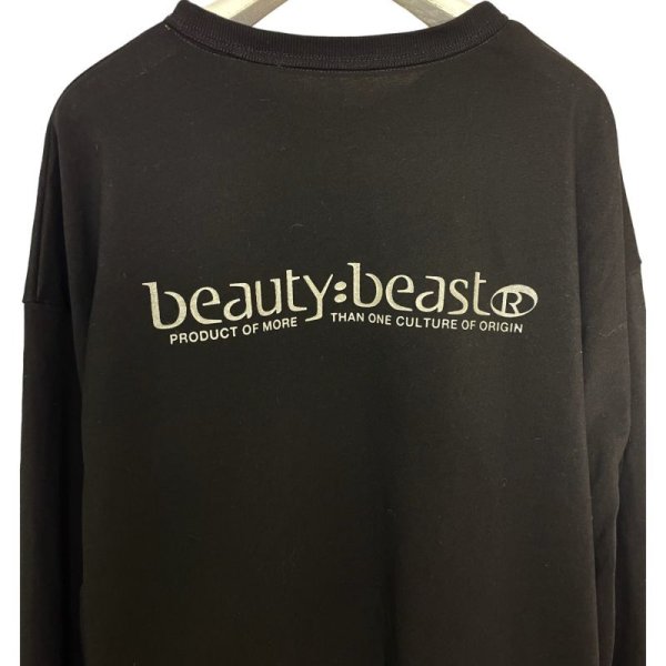 画像5: beauty:beast　DARK KNIGHT L/S TEE　BLACK (5)