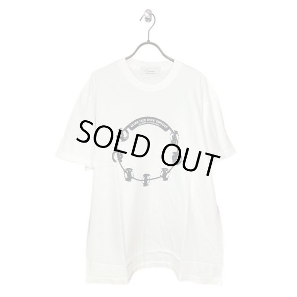 画像1: Azuma.　TAMBOURINE T-SHIRT　WHITE (1)
