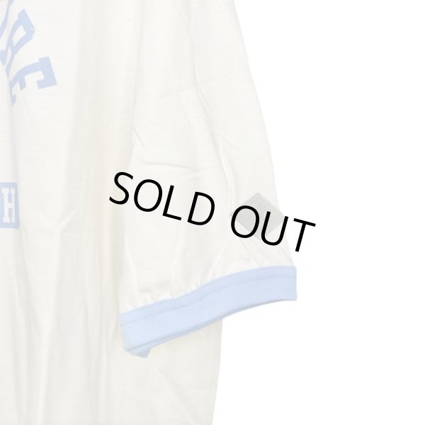 画像3: el conductorH　OVERSIZED TRIM T-SHIRT 'ROSE　WHT (3)