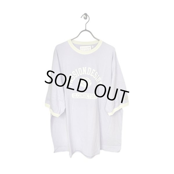 画像1: el conductorH　OVERSIZED TRIM T-SHIRT 'ROSE　LAVENDER (1)