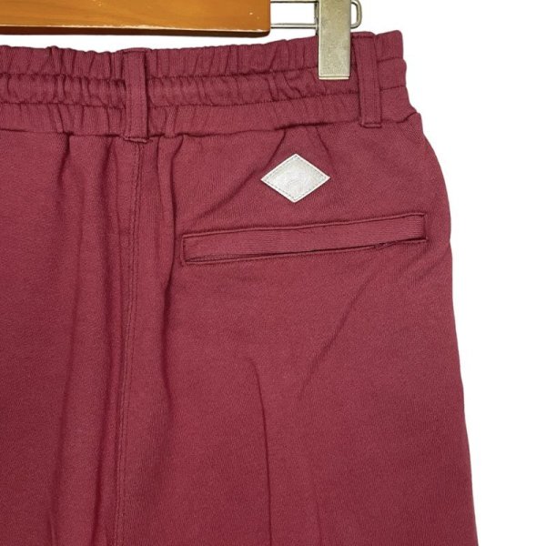 画像5: el conductorH　COTTON DESTROYED SHORTS　MAROON (5)