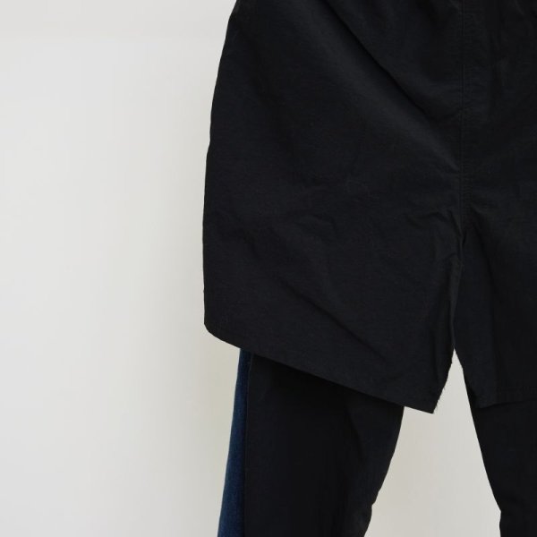 画像7: BODYSONG.　REMODELED DENIM BAG ＋ LAYERED TRAINING PT　BLACK (7)