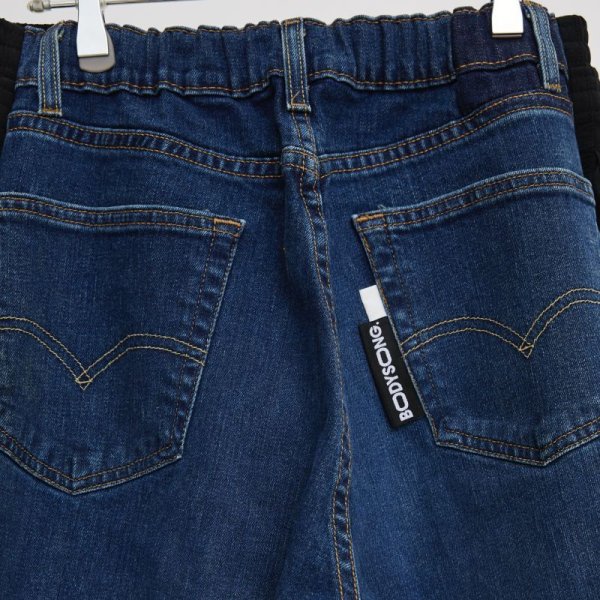 画像4: BODYSONG.　REMODELED DENIM BAG ＋ LAYERED TRAINING PT　BLACK (4)