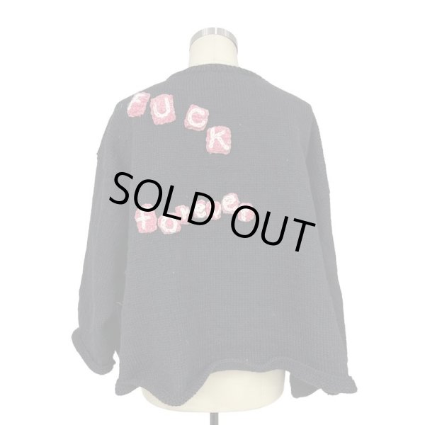 画像3: KIDILL 24AW　KL871 BAMBI HAND KNITTED SWEATER　BLACK (3)