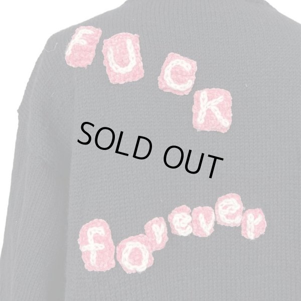 画像4: KIDILL 24AW　KL871 BAMBI HAND KNITTED SWEATER　BLACK (4)