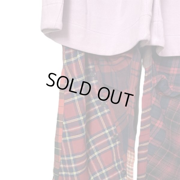 画像2: BASEMARK　REMAKE LAYERED PANTS　PINK (2)