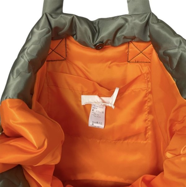 画像3: BASEMARK　PADDING BAG　KHAKI (3)