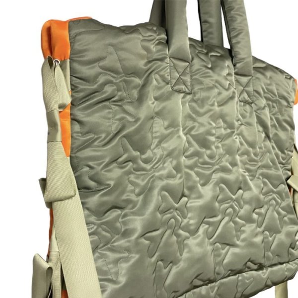 画像2: BASEMARK　PADDING BAG　KHAKI (2)