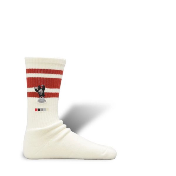 画像3: decka 80's Skater Socks | Embroidery | New York (3)