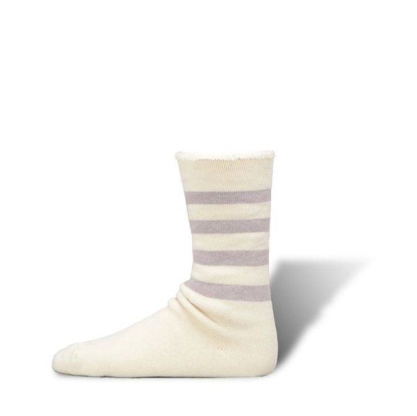 画像4: decka Organic Striped Pile Socks (4)