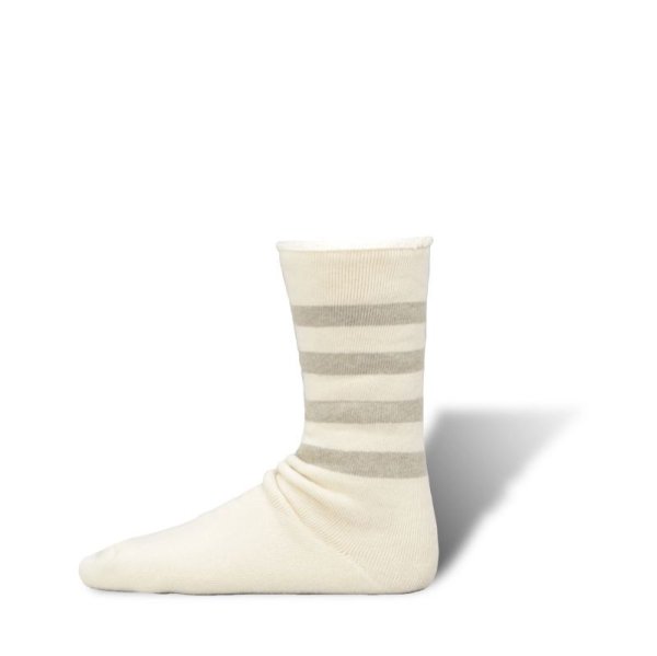 画像5: decka Organic Striped Pile Socks (5)