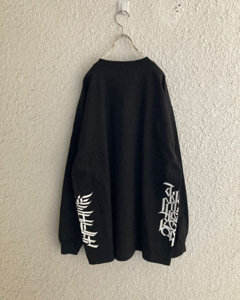 画像2: JUVENILE HALL ROLLCALL　2185 ARBK LS TEE　BLACK (2)
