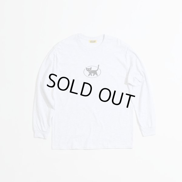 画像1: SAVE SHOCK　ANGRY CAT LS T　ASH (1)