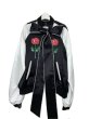 画像1: KIDILL KL737 BOWTIE SOUVENIR JACKET ROSE & GIRL EMBROIDERY BLACK (1)