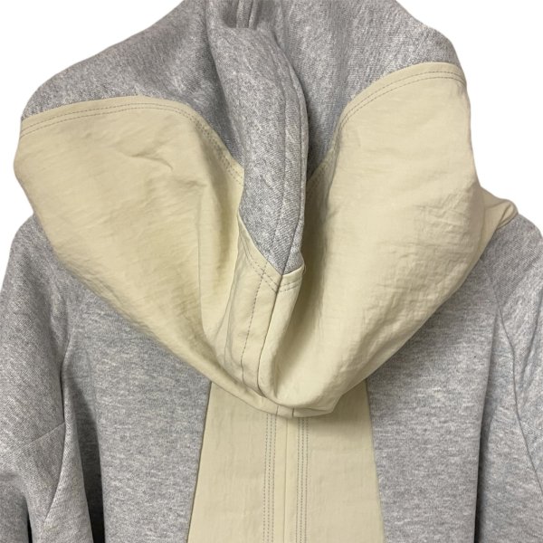 画像4: BALMUNG デュアルフーディ トップグレー (4)