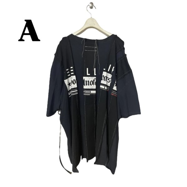 画像4: beauty:beast　RE-MAKE S/S TEE TYPE1　BLACK (4)