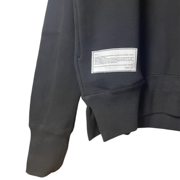 画像4: beauty:beast　CREWNECK SWEAT SHIRT (DARKKNIGHT)　BLACK (4)