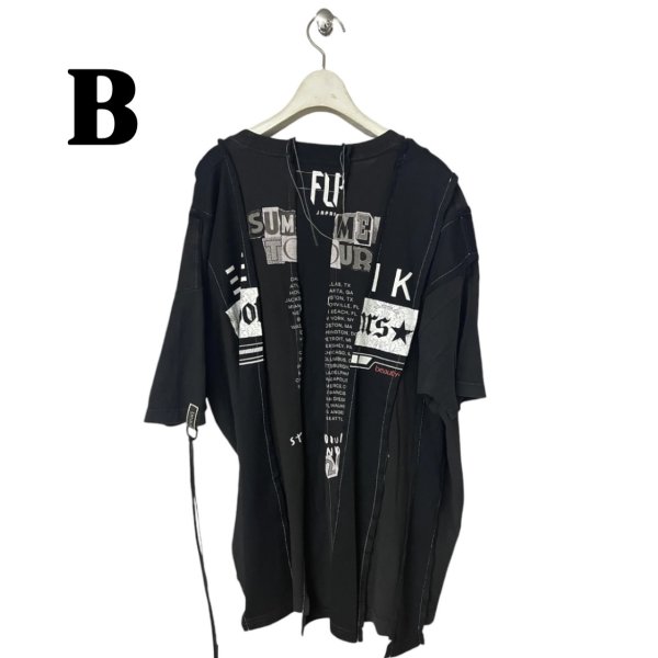 画像6: beauty:beast　RE-MAKE S/S TEE TYPE1　BLACK (6)