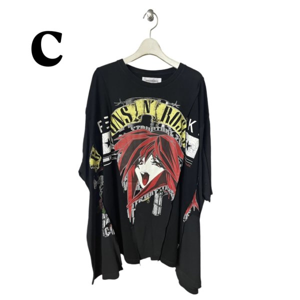画像7: beauty:beast　RE-MAKE S/S TEE TYPE2　BLACK (7)