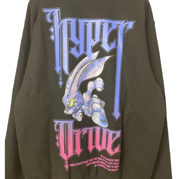 画像2: beauty:beast　CREWNECK SWEAT SHIRT (DARKKNIGHT)　BLACK (2)