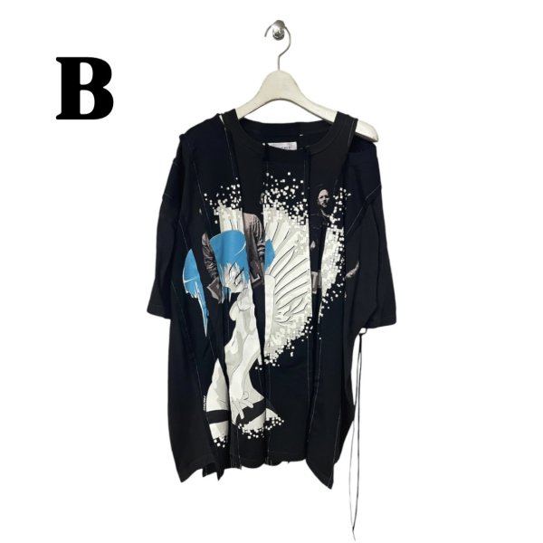 画像5: beauty:beast　RE-MAKE S/S TEE TYPE1　BLACK (5)